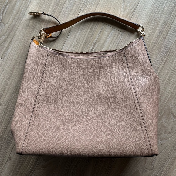 Michael Kors Handbag Purse, Wallet, and Wristlet Set, Leather, Beige - Picture 3 of 11